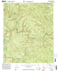 Bee Branch 2000 topographic map thumbnail