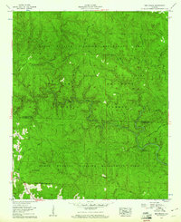Bee Branch 1960 topographic map thumbnail
