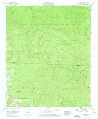 Bee Branch 1960 topographic map thumbnail