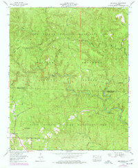 Bee Branch 1960 topographic map thumbnail