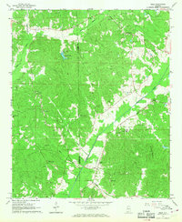 Belk 1967 topographic map thumbnail