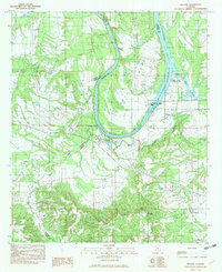 Benton 1982 topographic map thumbnail