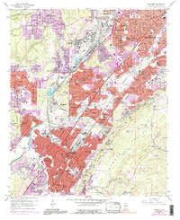 Bessemer 1959 topographic map thumbnail