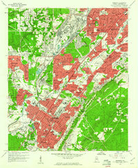 Bessemer 1959 topographic map thumbnail