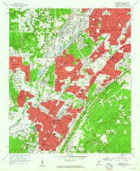 Bessemer 1959 topographic map thumbnail