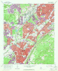 Bessemer 1959 topographic map thumbnail