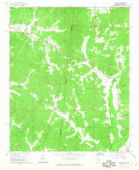 Bexar 1967 topographic map thumbnail