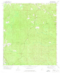 Bigbee 1971 topographic map thumbnail