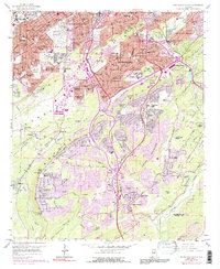 Birmingham South 1959 topographic map thumbnail