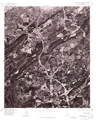 Birmingham South 1975 topographic map thumbnail