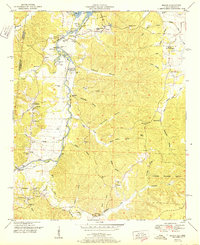 Bishop 1951 topographic map preview