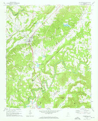 Blountsville 1969 topographic map thumbnail