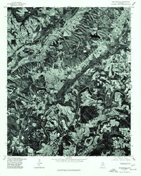 Blountsville 1975 topographic map thumbnail