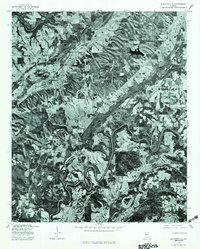 Blountsville 1975 topographic map thumbnail