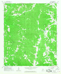 Bluff 1967 topographic map thumbnail