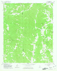 Bluff 1967 topographic map thumbnail