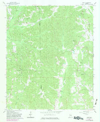 Bluff 1967 topographic map thumbnail