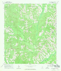 Bluff Springs 1968 topographic map thumbnail