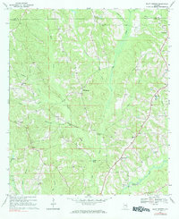 Bluff Springs 1968 topographic map thumbnail