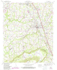 Boaz 1976 topographic map thumbnail