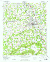 Boaz 1976 topographic map thumbnail