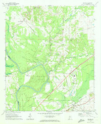 Boligee 1970 topographic map thumbnail