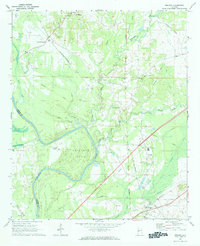 Boligee 1970 topographic map thumbnail