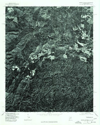 Borden Springs 1975 topographic map thumbnail