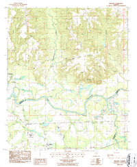 Brassell 1987 topographic map thumbnail