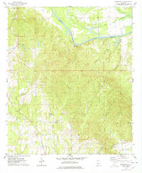 Brewersville 1974 topographic map thumbnail