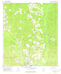 Brewton North 1960 topographic map thumbnail