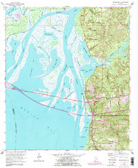 Bridgehead 1953 topographic map thumbnail