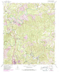Brookside 1959 topographic map thumbnail