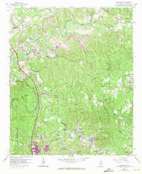 Brookside 1959 topographic map thumbnail