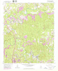 Brookside 1959 topographic map thumbnail