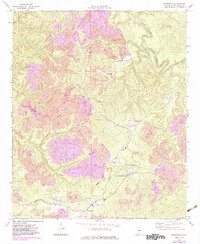 Brookwood 1974 topographic map thumbnail