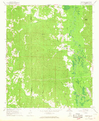Brownville 1967 topographic map thumbnail