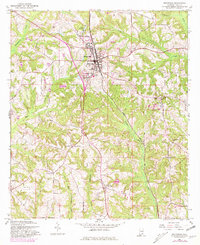 Brundidge 1960 topographic map thumbnail