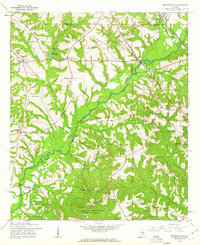 Brundidge SE 1960 topographic map thumbnail
