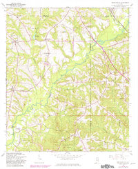 Brundidge SE 1960 topographic map thumbnail