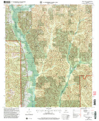 Buck Creek 2002 topographic map thumbnail