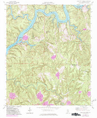 Burchfield Store 1974 topographic map thumbnail