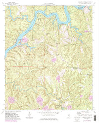 Burchfield Store 1974 topographic map thumbnail
