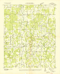 Caddo 1936 topographic map thumbnail