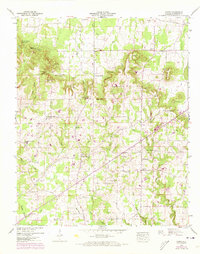 Caddo 1948 topographic map thumbnail