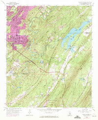 Cahaba Heights 1959 topographic map thumbnail