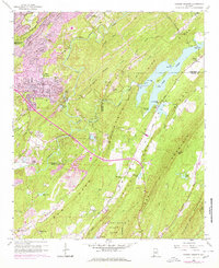 Cahaba Heights 1959 topographic map thumbnail