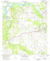 Cantelous 1981 topographic map thumbnail