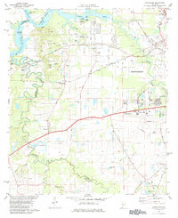 Cantelous 1981 topographic map thumbnail