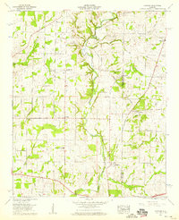 Capshaw 1958 topographic map thumbnail